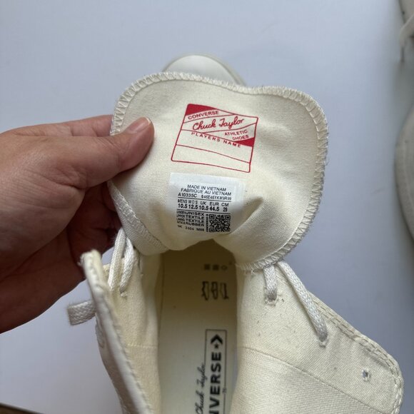 Converse Hi Platform Women's Size 12.5 White 70 De Luxe Heel Western A10335C - Picture 4 of 9